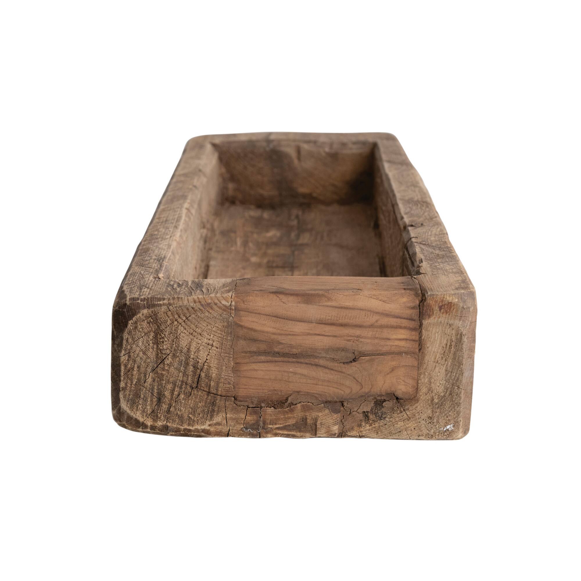 Hello Honey® 33" Natural Decorative Wood Tray